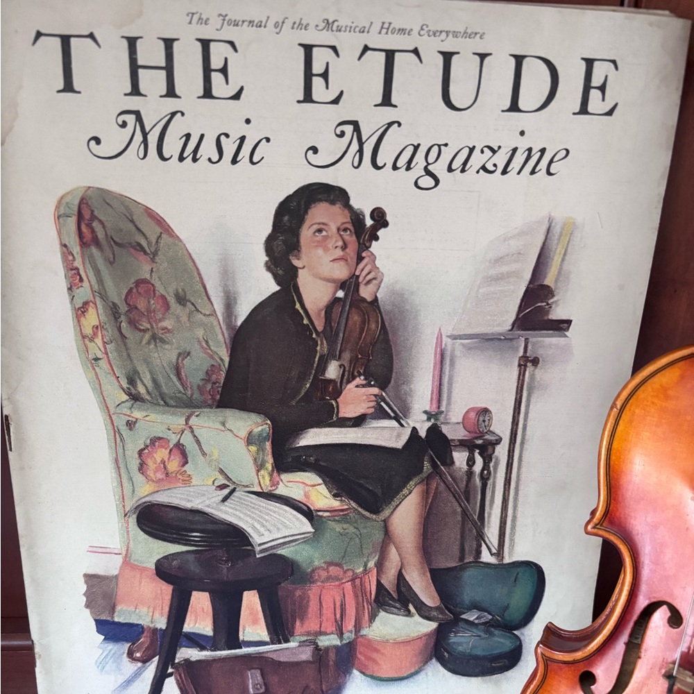 Vintage The Etude Music Magazine November 1932